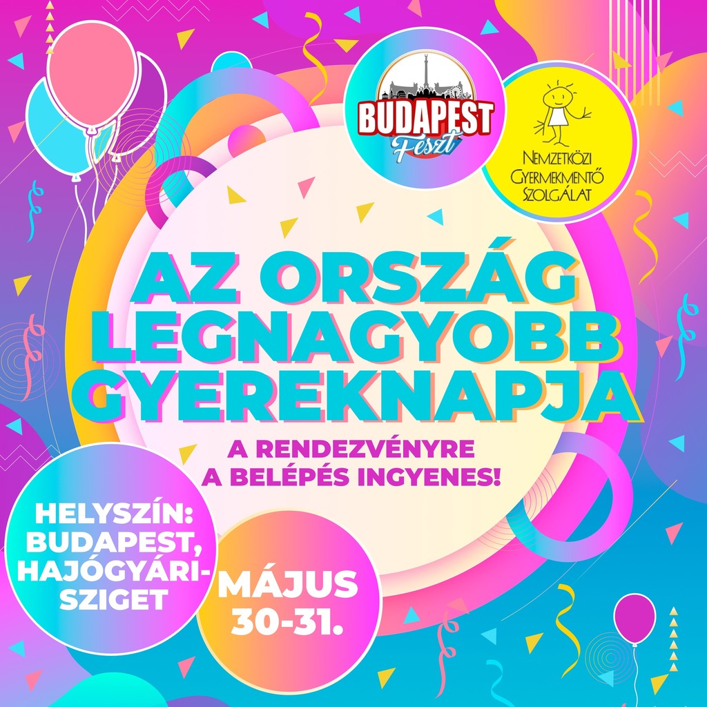 gyereknap plakát lila